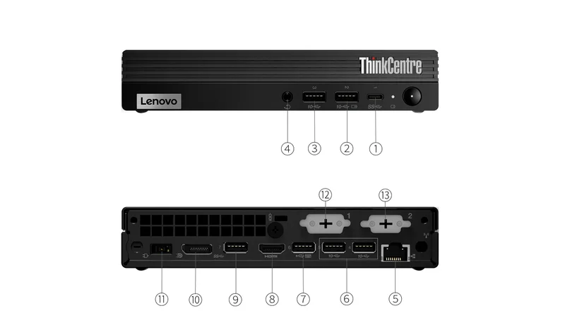 Lenovo ThinkCentre M70q Gen 4 (13700T)